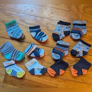 0-6mo Baby Socks Bundle